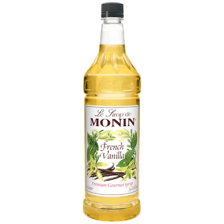 MONIN Monin Kosher French Vanilla 1 Liter Bottle, PK4 M-FR190F